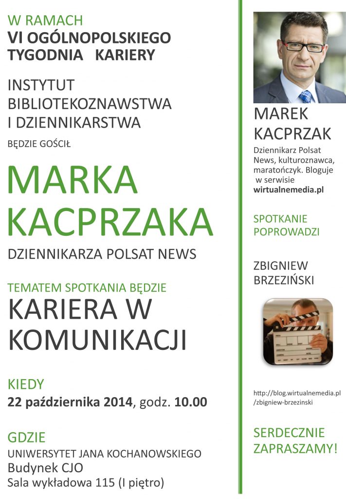 Kacprzak-plakat-711x1024 Marek Kacprzak (Polsat News) w IDI 