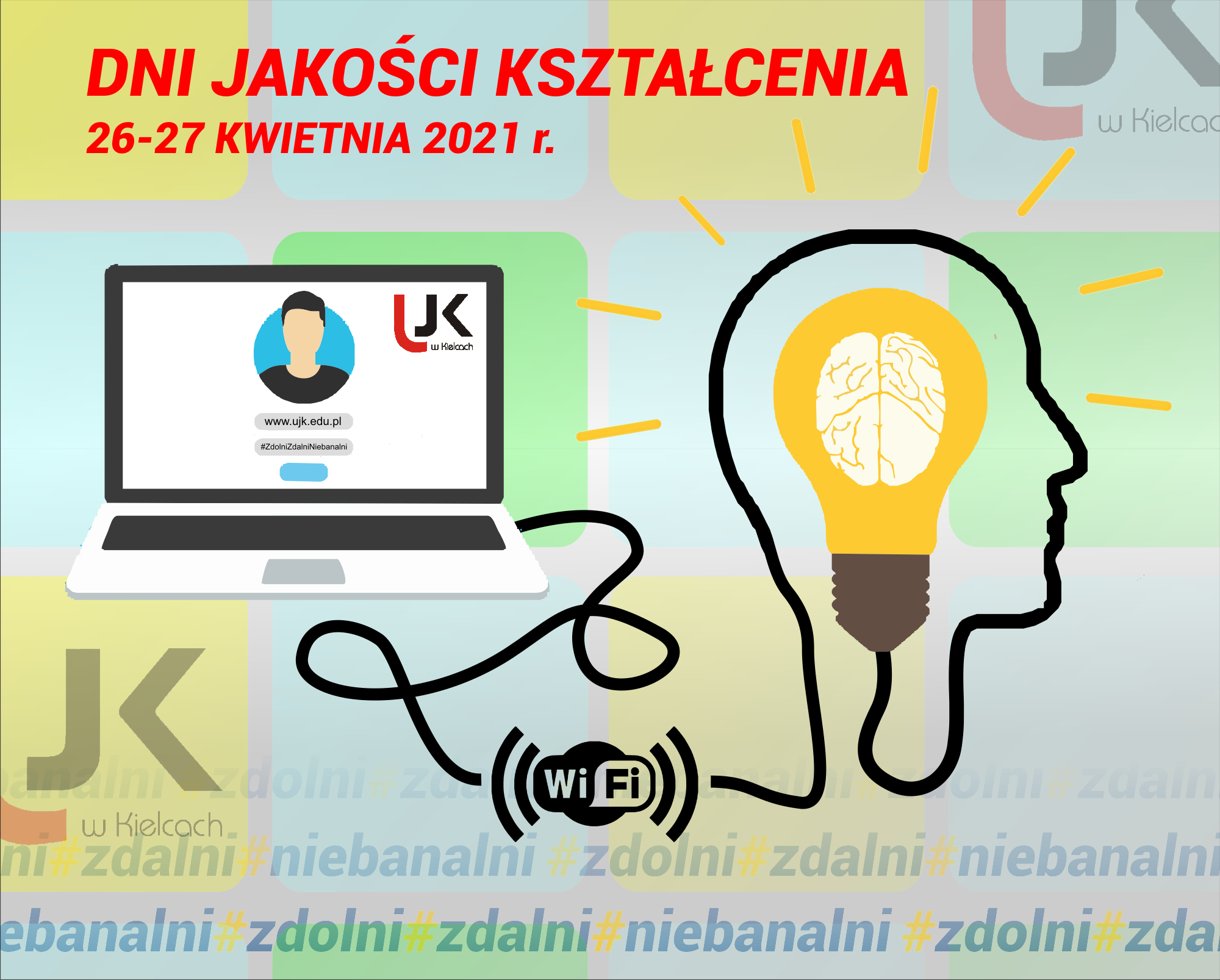 DJK-2021-plakat Dni Jakości Kształcenia - 26-27 kwietnia 2021 